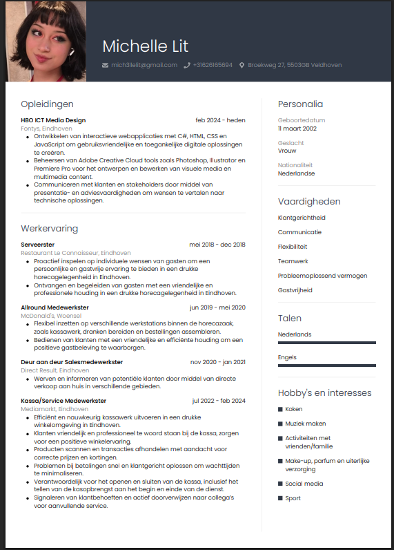 My CV