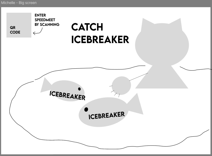 Failed version of icebreaker wireframe