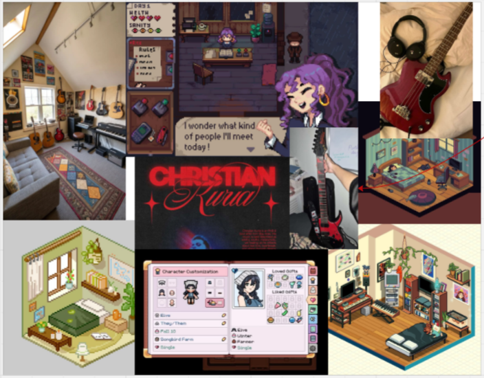 Moodboard for my portfolio