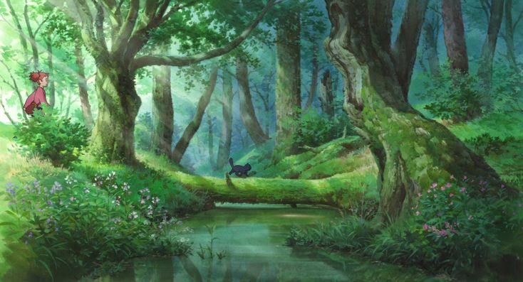 Inspo from studio ghibli